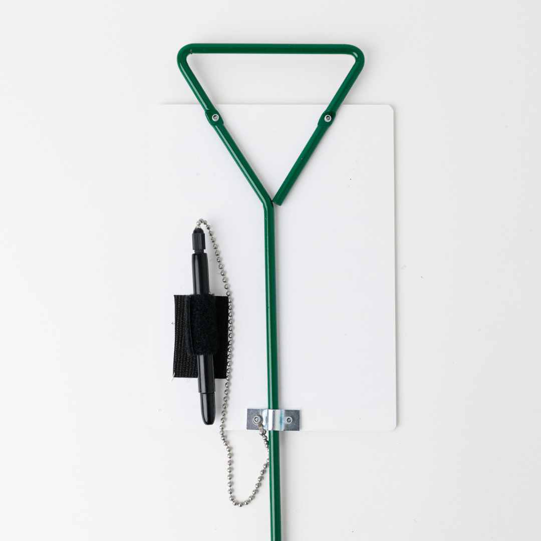 Proximity Marker - Par Aide Products - close up of the back of marker