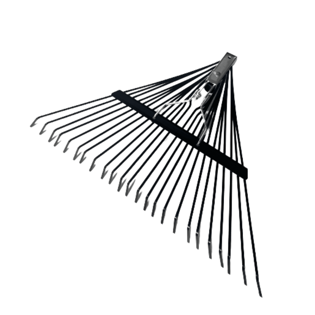 Spring Back Rake Head